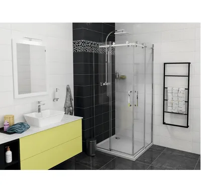 GELCO DRAGON čtvercový sprchový kout 900x900mm, rohový vstup