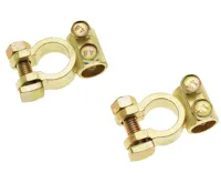 BGS Svorky akumulátoru, kulaté, mosaz, 1 pár