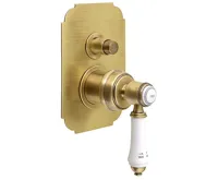 SAPHO VIENNA podomítková sprchová baterie, 2 výstupy, bronz