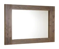 SAPHO BRAND zrcadlo v dřevěném rámu 100x80cm, mořený smrk SAPHO BRAND zrcadlo v dřevěném rámu 100x80cm, mořený smrk