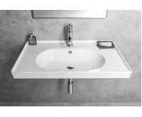CERASTYLE BRAND keramické umyvadlo 80x45cm, bílá (3)