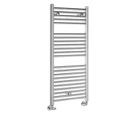 AQUALINE ALYA otopné těleso rovné 500x1110mm, chrom