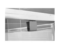 Sprchové dveře pivotové, Mistica, 80 cm, chrom ALU, sklo Čiré (2)