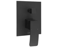 SAPHO GINKO podomítková sprchová baterie, 2 výstupy, černá mat SAPHO GINKO podomítková sprchová baterie, 2 výstupy, černá mat