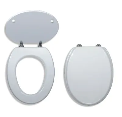 NOVASERVIS Sedátko MDF bilá - WC/BILA