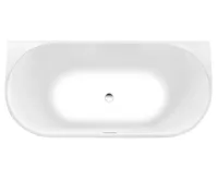 AQUALINE TAJO nástěnná stojící vana, 170x80cm, bílá (4)