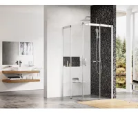 Ravak sprchový kout čtvercový MSRV4-90/90 bright alu+Transpare