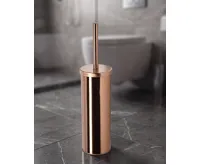 SAPHO X-ROUND COPPER WC štětka na postavení, měď mat (5)