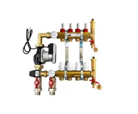 KIIPTHERM sestava rozdělovače PROFI 5P -  4 okruhy a skříně podomítkové (1)