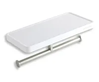 NOVASERVIS Polička s držákem role papíru - 65581,1