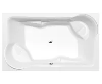 POLYSAN DUO obdélníková vana 200x120x45cm, bílá POLYSAN DUO obdélníková vana 200x120x45cm, bílá