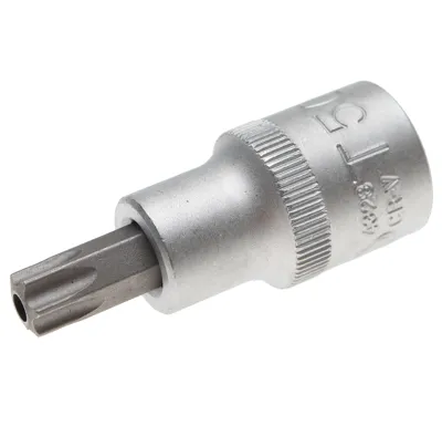 BGS Hlavice nástrčná 1/2" pro T-profil T50 x 53 s vrtáním