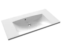 SAPHO MARIA umyvadlo, litý mramor, 90x46cm, bez otvoru, bílá SAPHO MARIA umyvadlo, litý mramor, 90x46cm, bez otvoru, bílá