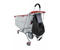 HomeLife Nákupní taška na kolečkách CARRY 53 litrů černá (2)