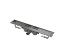 ALCAPLAST Podlahový žlab s okrajem pro plný rošt APZ6-650