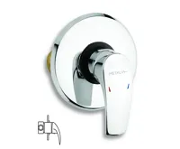 NOVASERVIS Sprchová baterie podomítková Metalia 57 chrom - 57050,0 NOVASERVIS Sprchová baterie podomítková Metalia 57 chrom - 57050,0