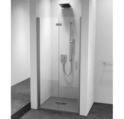 POLYSAN ZOOM sprchové dveře do niky 700mm, čiré sklo, levé