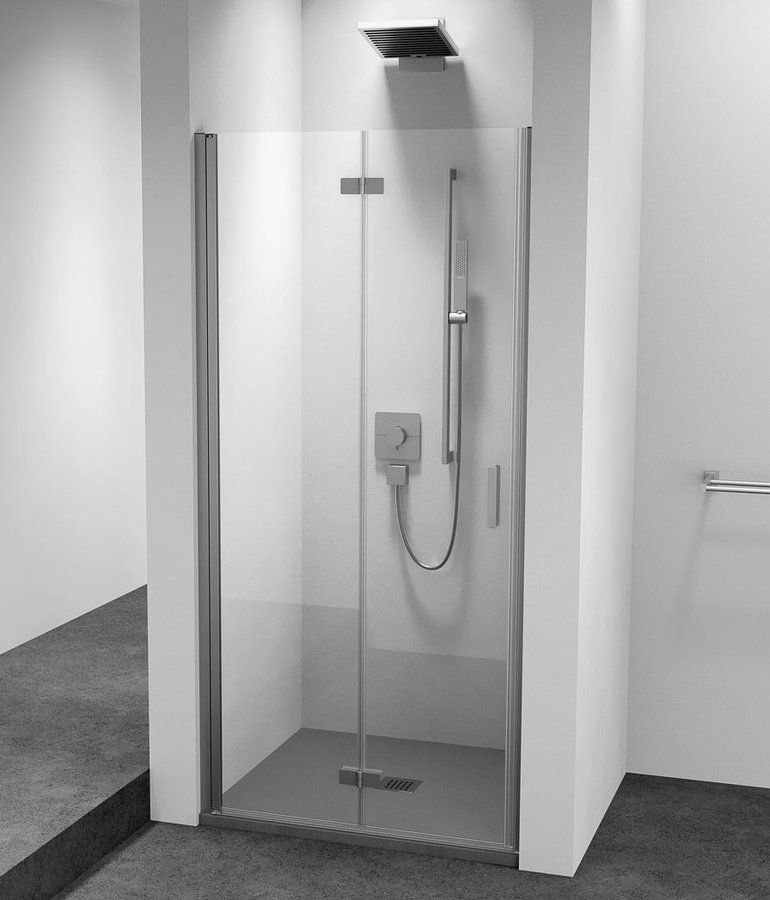 POLYSAN ZOOM sprchové dveře do niky 700mm, čiré sklo, levé