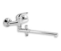 NOVASERVIS Paneláková baterie bez sprchy 150 mm Titania Iris chrom - 92032/1,0 NOVASERVIS Paneláková baterie bez sprchy 150 mm Titania Iris chrom - 92032/1,0