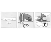 POLYSAN Vaničkový sifon, průměr 90mm, DN40, nízký, krytka bílá mat (5)