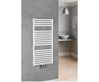 AQUALINE TONDI otopné těleso rovné 450x970 mm, středové připojení, bílá (3)