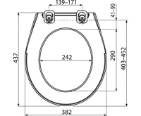 ALCAPLAST WC sedátko, polypropylen A60 (1)