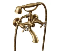 SAPHO ANTEA nástěnná vanová baterie kompletní, bronz