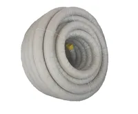 PVC drenážní trubka předizolovaná DN 100 žlutá děrovaná | 1m PVC drenážní trubka předizolovaná DN 100 žlutá děrovaná | 1m