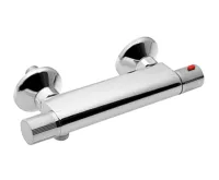 AQUALINE ACTION nástěnná sprchová termostatická baterie, chrom