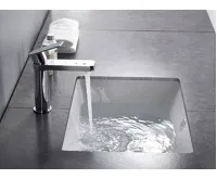 AQUALINE DAPHNE stojánková umyvadlová baterie, chrom (4)