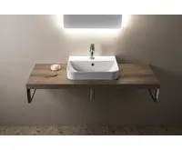 ISVEA SOTT AQUA keramické umyvadlo zápustné, 48x42cm, bílá (4)