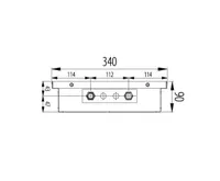 BOKI InFloor Podlahový konvektor FMK  90/340-1700mm - pozink Bez ventilátoru (3)