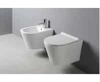 SAPHO PACO bidet závěsný, 36x52cm, bílá (7)