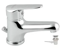 NOVASERVIS Umyvadlová baterie s výpustí Titania IRIS New chrom - 94401,0