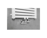 SAPHO TWIN připojovací sada ventilů pro středové připojení, chrom (1)