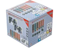 BGS Sada brusných kotoučů / brusných talířů, O 50 mm, 35dílná (2)