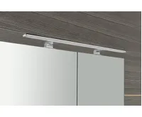 SAPHO MIRRÓ galerka s LED osvětlením, 100x70x16cm, dub stříbrný (6)