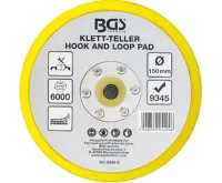 BGS Talíř se suchým zipem pro BGS 9345, O 150 mm (1)