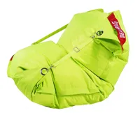 Sedací pytel 189x140 comfort s popruhy fluo limet