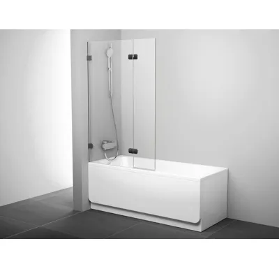 Ravak Vanová zástěna BVS2-100 L chrome+transparent