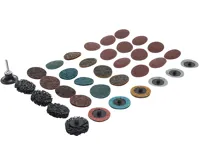 BGS Sada brusných kotoučů / brusných talířů, O 50 mm, 35dílná BGS Sada brusných kotoučů / brusných talířů, O 50 mm, 35dílná