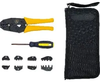 BGS Kleště konektorové, 5 výměnných čelistí, v tašce (2)