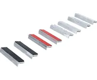 BGS Sada ochranných čelistí pro svěrák, hliník, 125 mm, 8dílná (2)