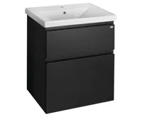 AQUALINE ALTAIR umyvadlová skříňka 61,5x72,5x45cm, černá mat AQUALINE ALTAIR umyvadlová skříňka 61,5x72,5x45cm, černá mat