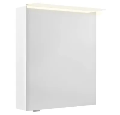 SAPHO LINEX galerka s LED osvětlením, 60x70x15cm, levá/pravá, bílá