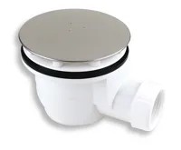 NOVASERVIS Sifon vaničkový 90/40 INOX plast - 475,P