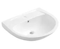 EGE VITRIFIYE Keramické umyvadlo 60x48cm, bílá