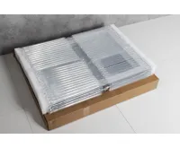 SAPHO SORT zrcadlo s LED osvětlením 60x80cm, senzor, 2700-6500K, černá mat (5)