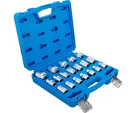 BGS Sada nástrčných šestihranných hlavic,  12,5 mm (1/2"),  8 - 32 mm,  19dílná (1)