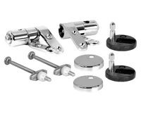 NOVASERVIS Montážní sada s panty soft close + easy click - MS/SOFTEASY